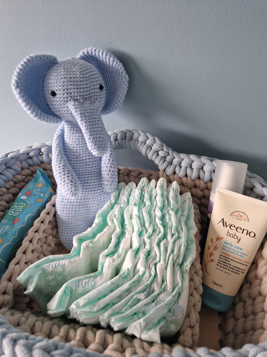 Crochet Nappy Caddy